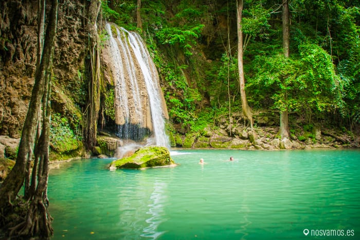 Cascadas de Erawan, Tailandia